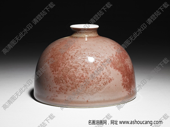 清康熙 豇豆紅釉太白尊 高清大圖下載