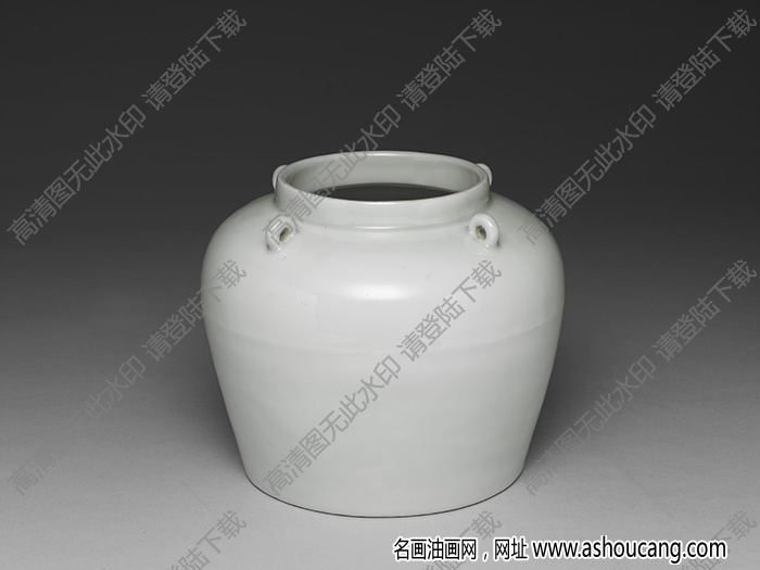 明永樂 甜白四系罐 高清大圖下載