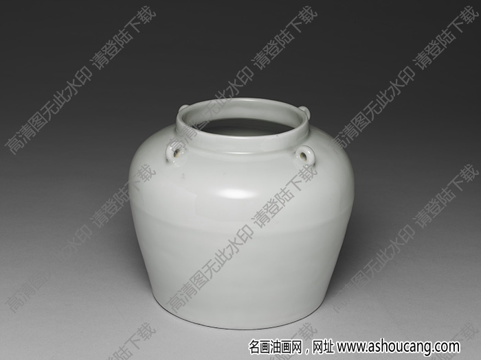 明永樂 甜白四系罐 高清大圖下載