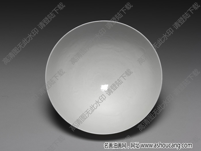 明永樂 甜白四季花卉紋蓮子碗 高清大圖下載