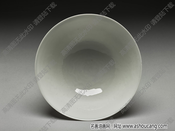 明永樂 甜白五龍紋高足碗 高清大圖下載