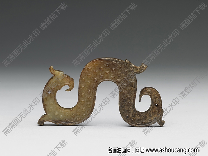 戰(zhàn)國(guó) 玉鳥佩 高清大圖下載