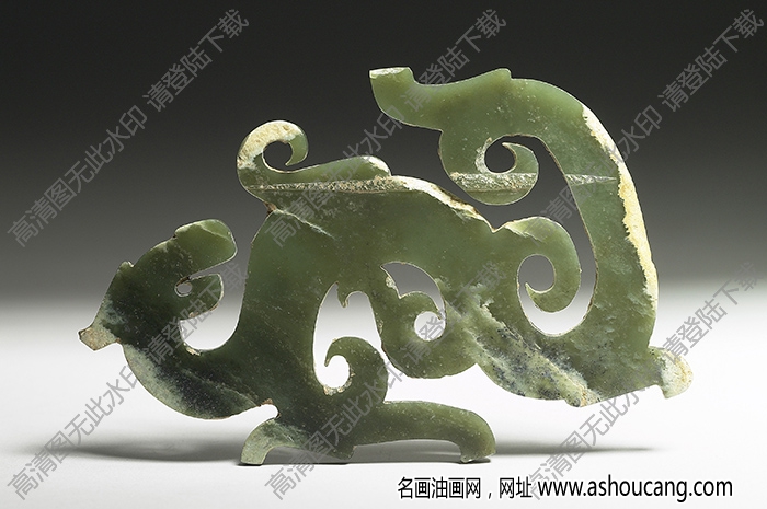戰(zhàn)國 玉龍佩 高清大圖下載