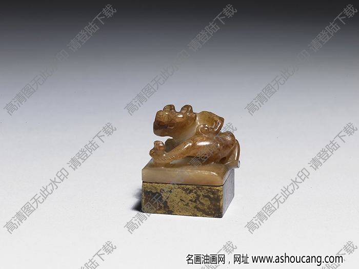西漢 玉熊 高清大圖下載