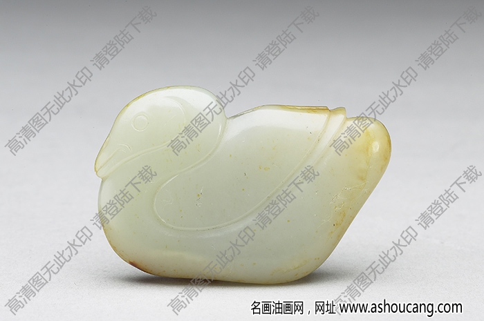 宋代 玉鵝 高清大圖下載