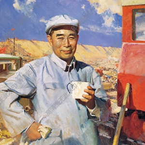 何孔德油畫_周恩來(lái)_我們的好總理_高清大圖下載