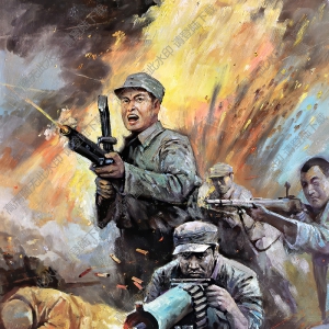 徐純中_新四軍郭村保衛(wèi)戰(zhàn)_高清大圖下載