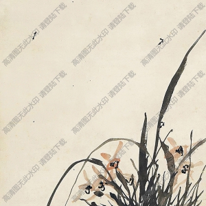 湯定之國(guó)畫 蘭花 高清大圖下載