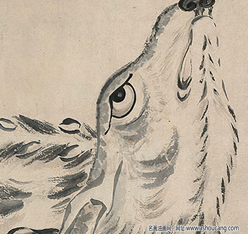 八大山人國(guó)畫 百祿圖 高清大圖下載