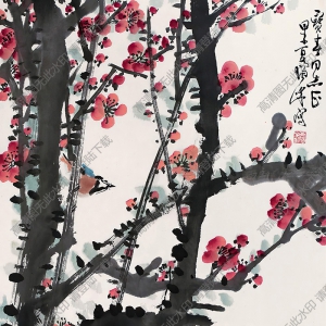 黃獨峰國畫 報春圖 (2) 高清大圖下載