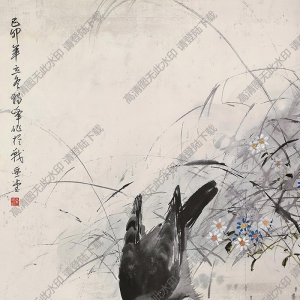 黃獨(dú)峰國(guó)畫 花鳥(niǎo) (2) 高清大圖下載