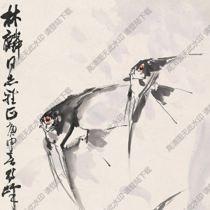 黃獨(dú)峰國(guó)畫 神仙魚 高清大圖下載