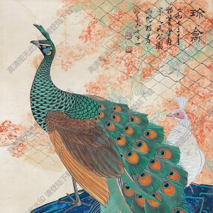 黃獨(dú)峰國(guó)畫 珍禽 高清大圖下載