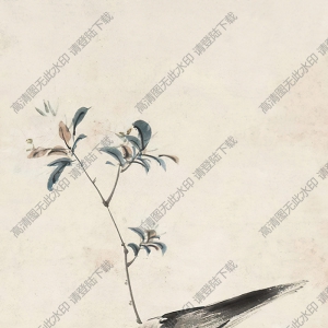 方薰國(guó)畫 花卉 (2) 高清大圖下載