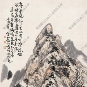 蒲華國(guó)畫(huà) 山水 (3) 高清大圖下載