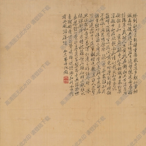 改琦作品 晨妝圖 高清大圖下載