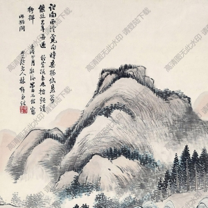 林紓國畫 訪友圖(2) 高清大圖下載