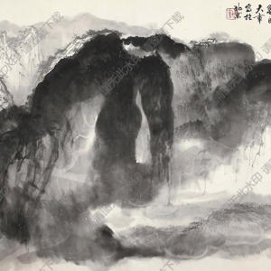 陳大章國(guó)畫 巫山云雨 高清大圖下載