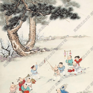 陳大章國(guó)畫 新春樂(lè) 高清大圖下載