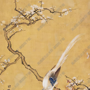 沈銓國(guó)畫(huà) 以介壽眉 高清大圖下載