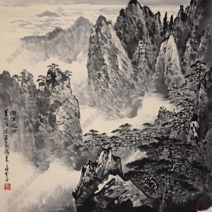 應(yīng)野平作品 清涼過(guò)雨 高清大圖下載
