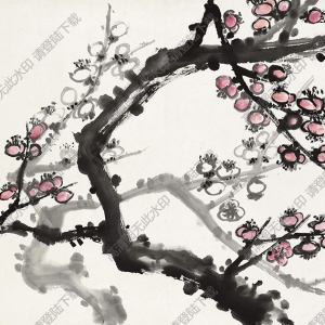 錢(qián)君匋作品 梅花 (2) 高清大圖下載