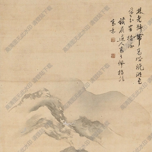 高其佩國(guó)畫(huà) 山水 (3) 高清大圖下載