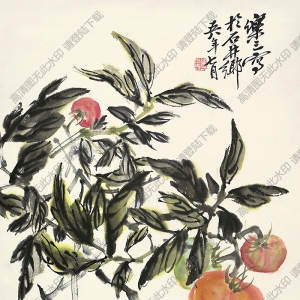 諸樂(lè)三作品 西紅柿 高清大圖下載
