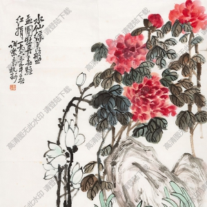 諸樂(lè)三作品 玉堂富貴 高清大圖下載