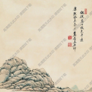 王原祁國畫 山水 (3) 高清大圖下載