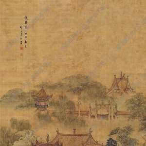 袁江國(guó)畫 視膳圖 高清大圖下載