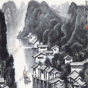 張憑作品 漓江風情 高清大圖下載