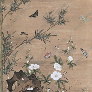 蔣廷錫國畫 花卉草蟲 高清大圖下載