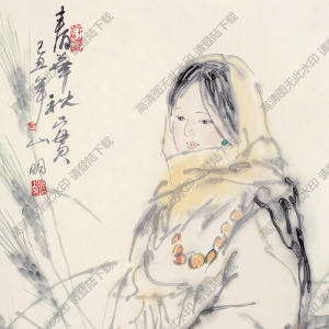 吳山明國畫 春華秋實(shí) 高清大圖下載
