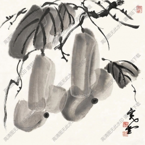 馮其庸國畫 葫蘆 (10) 高清大圖下載