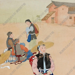 潘絜茲作品 阿拉鄉(xiāng)所見 高清大圖下載