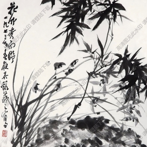 吳茀之國(guó)畫(huà) 花開(kāi)秀而野 高清大圖下載