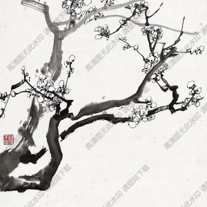 于希寧國畫 白梅 (1) 高清大圖下載