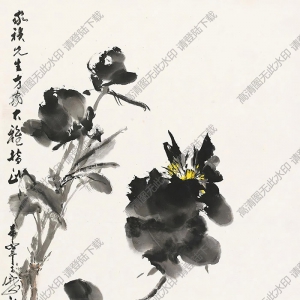 于希寧國(guó)畫 牡丹 (5) 高清大圖下載