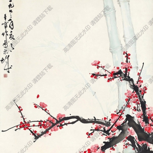 于希寧國(guó)畫 雙清圖 (2) 高清大圖下載