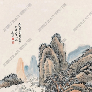姜筠國(guó)畫(huà) 山水 (12) 高清大圖下載