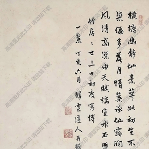 徐宗浩國(guó)畫 荷塘清趣 高清大圖下載