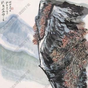 何瀛國(guó)畫 山水 (4) 高清大圖下載