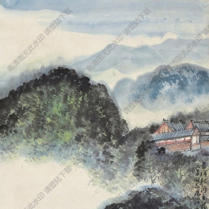 李瓊久國(guó)畫 南行紀(jì)游 高清大圖下載