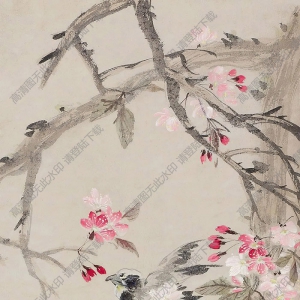 張書旗國(guó)畫 春光共白頭 高清大圖下載