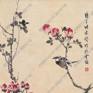張書旗國畫 花鳥 (6) 高清大圖下載