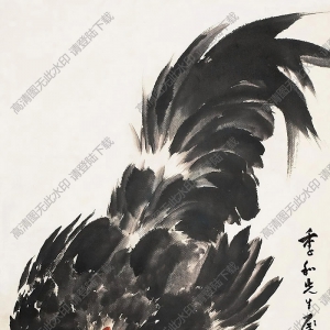張書旗國畫 雞 (1) 高清大圖下載