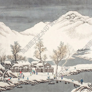 劉子久國(guó)畫 山水 (18) 高清大圖下載
