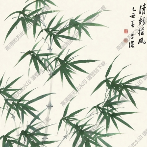 吳子深國(guó)畫 清影搖風(fēng) 高清大圖下載