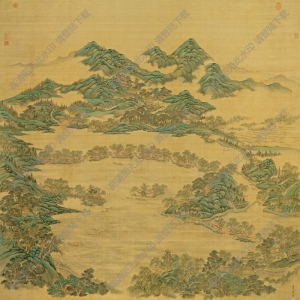 清代 關槐 西湖圖 高清大圖下載